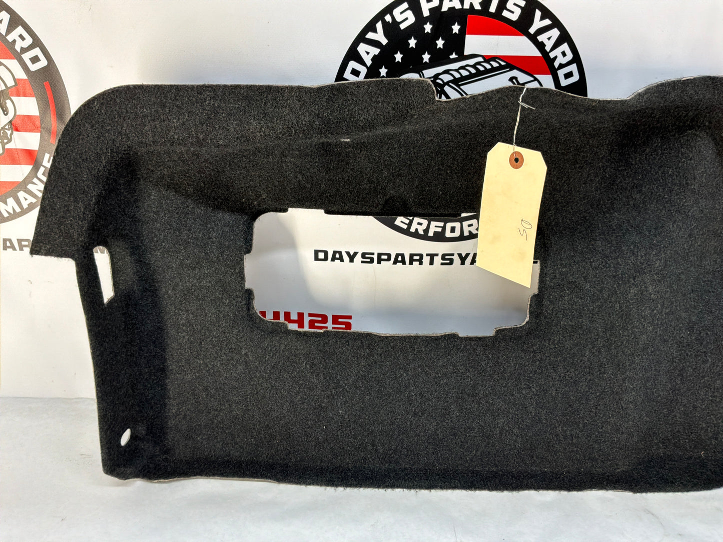 2008 Pontiac G8 GT LH Driver Interior Trunk Quarter Side Carpet Trim Panel Cover OEM