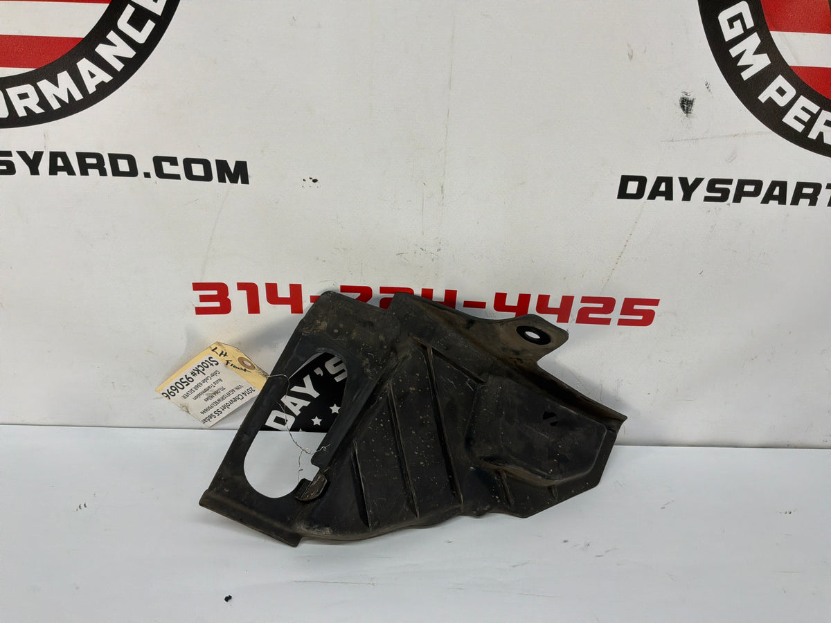 2014 Chevy SS Sedan LH Driver Fender Compartment Side Sight Shield Panel OEM