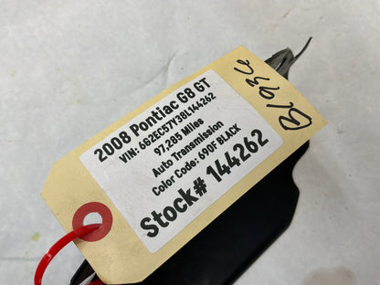 2008 Pontiac G8 GT RH Passenger Rear Fender Wheelhouse Well Liner OEM