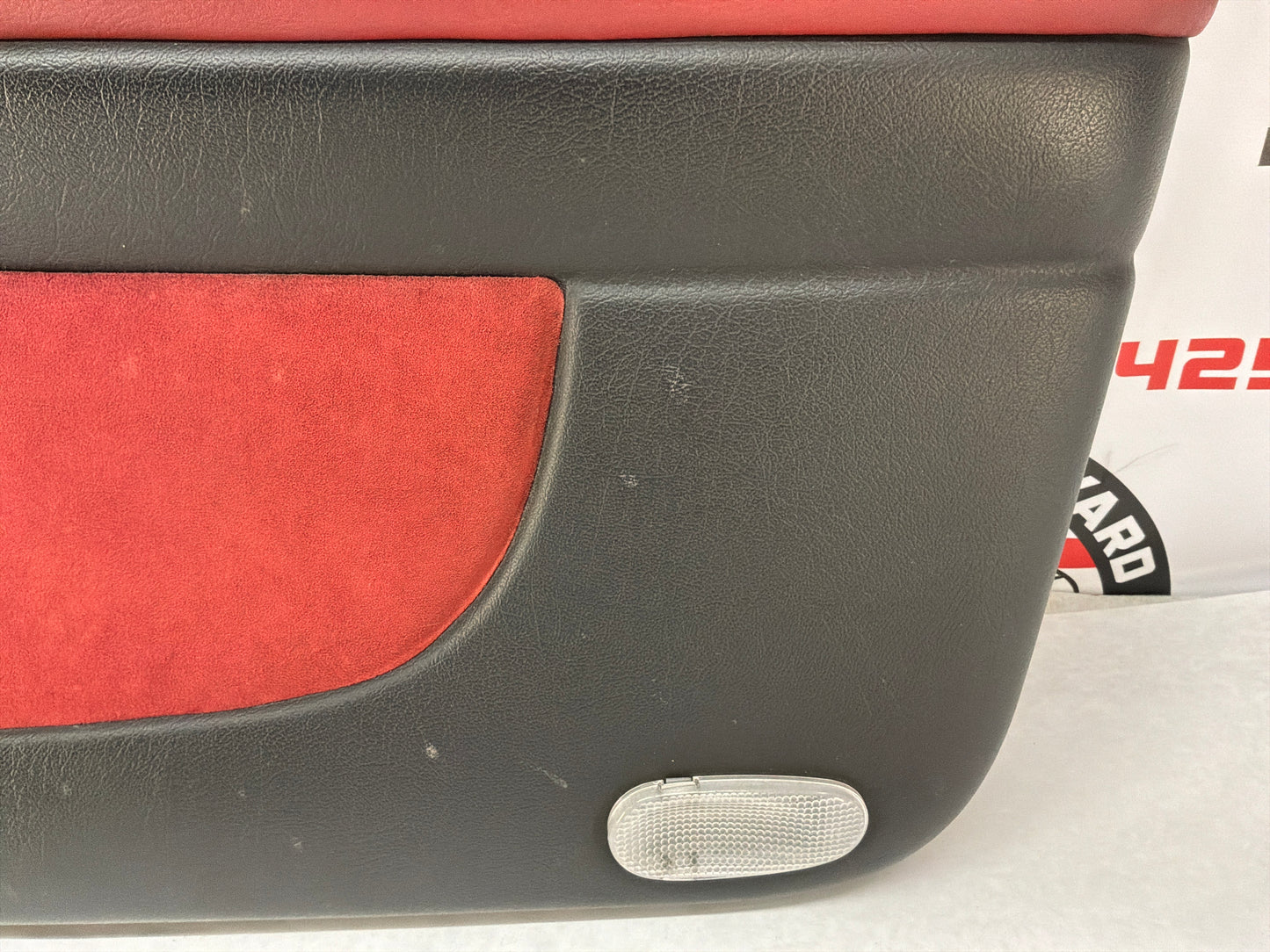 2004 Pontiac GTO RH Passenger Front Interior Door Panel Red OEM