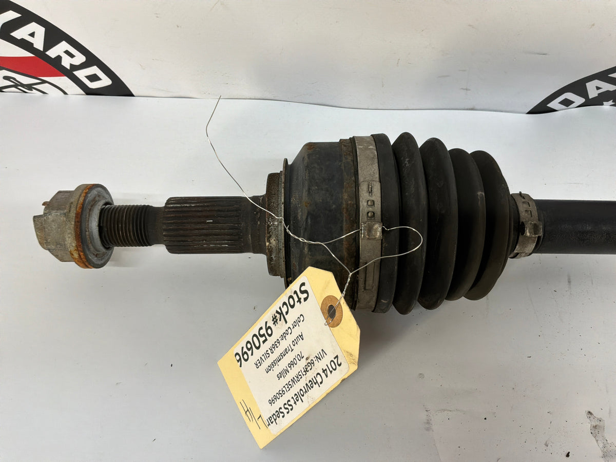2014 Chevy SS Sedan LH Driver Rear CV Axle Half Shaft OEM