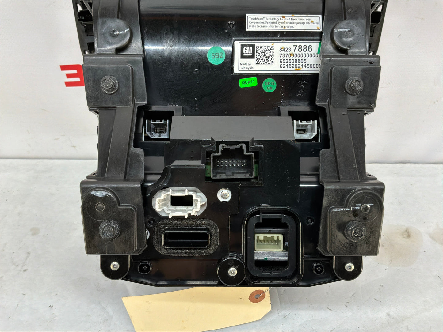2016 Cadillac CTS-V Radio CD Navigation Climate Control Dash Panel Unit HVAC OEM