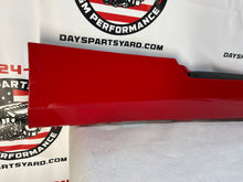 2013 Chevy Camaro 1LE RH Passenger Rocker Molding Side Skirt Panel Red OEM