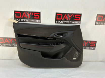 2017 Chevy SS Sedan LH Driver Front Interior Door Panel Trim OEM