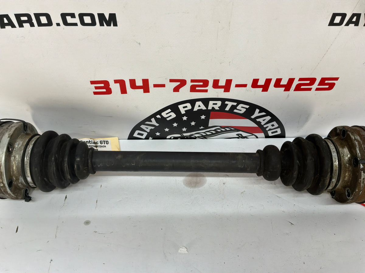 2006 Pontiac GTO RH Passenger Rear CV Axle Half Shaft OEM