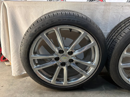 2014 Chevy SS Sedan Wheels Rim & Tires 19x8.5 & 19x9 275/35/19 245/40/19