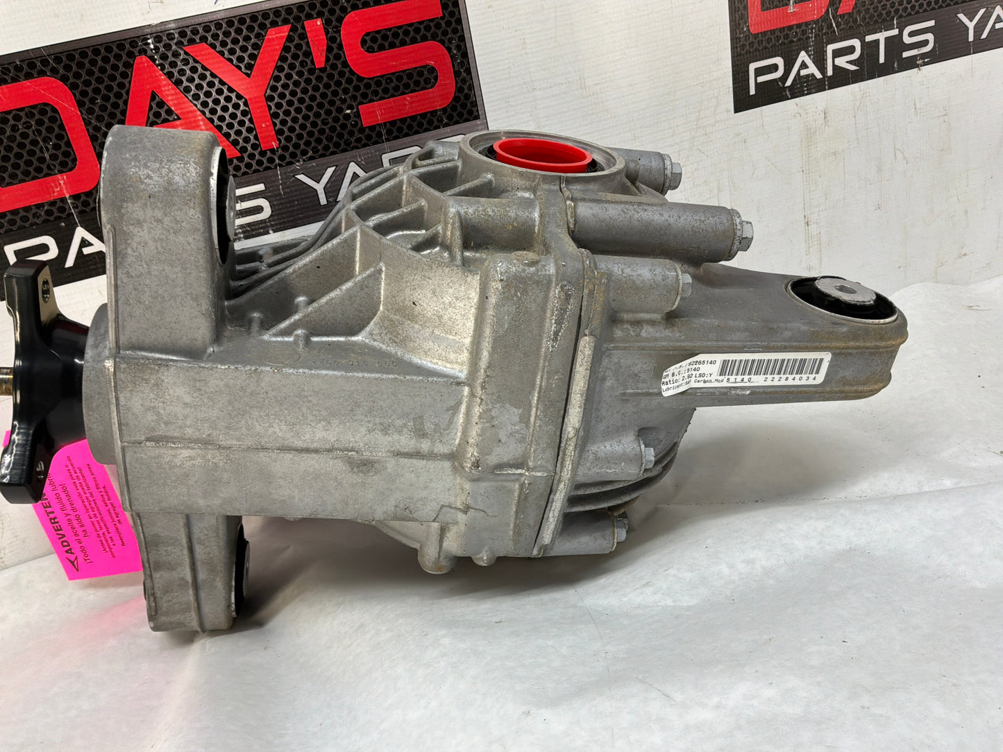 Rear differential - Day's Parts Yard