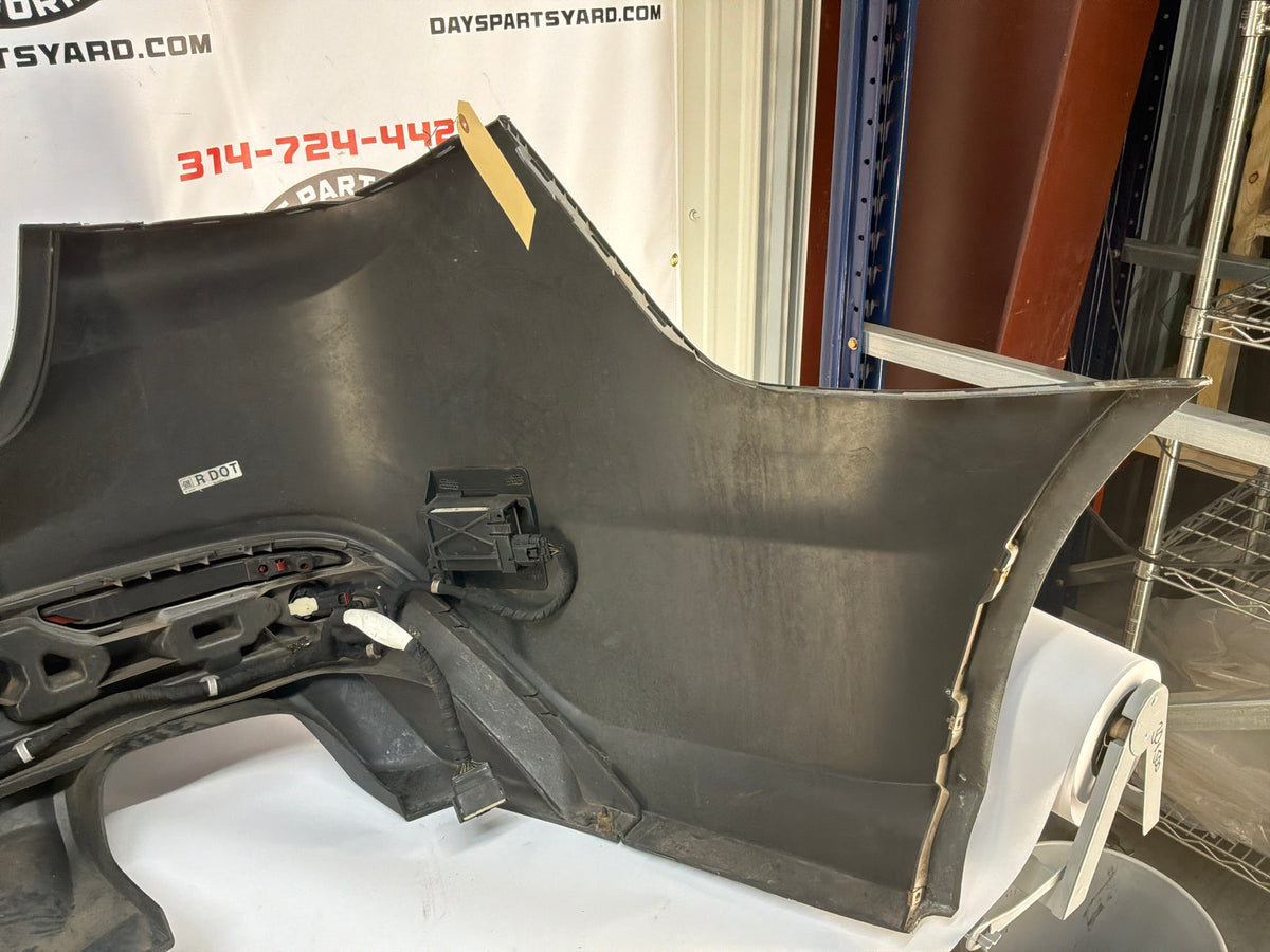 2014 Chevy SS Sedan Complete Rear Bumper Cover Panel Silver OEM