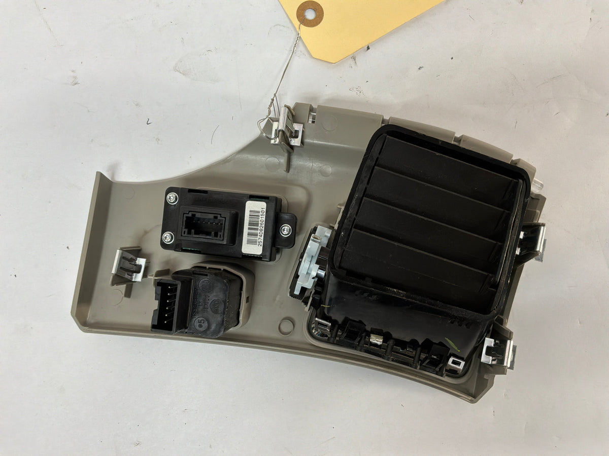 2009 Cadillac CTS-V LH Driver Dash Air Vent Grille w/ Switches OEM