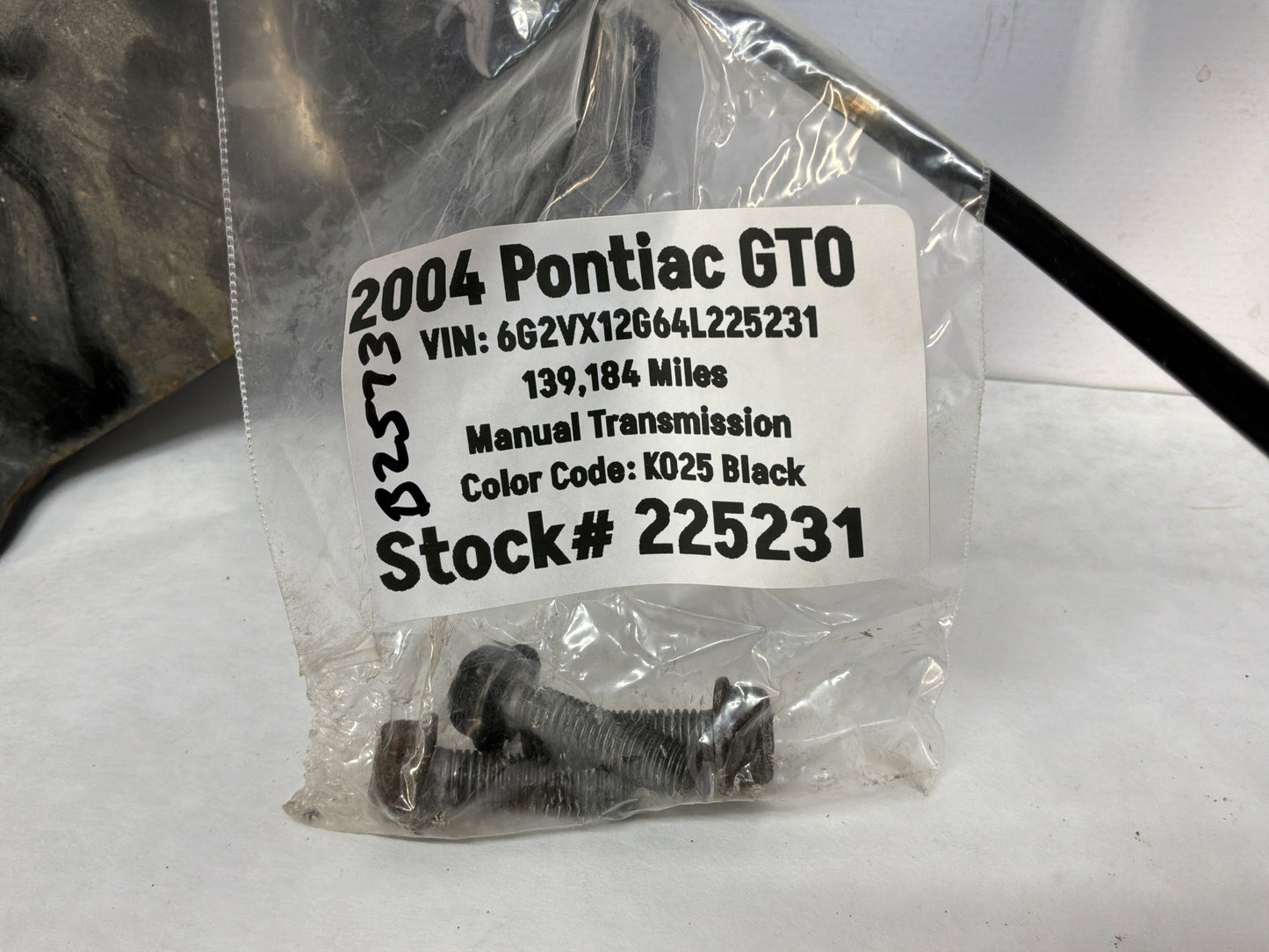 2004 Pontiac GTO Skid Plate OEM