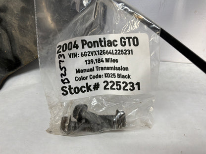 2004 Pontiac GTO Skid Plate OEM