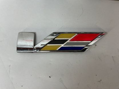 2009 Cadillac CTS-V RH & LH Badges Emblems OEM