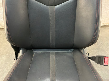 2017 Chevy SS Sedan RH Passenger Front Seat Black Leather Alcantara Suede OEM