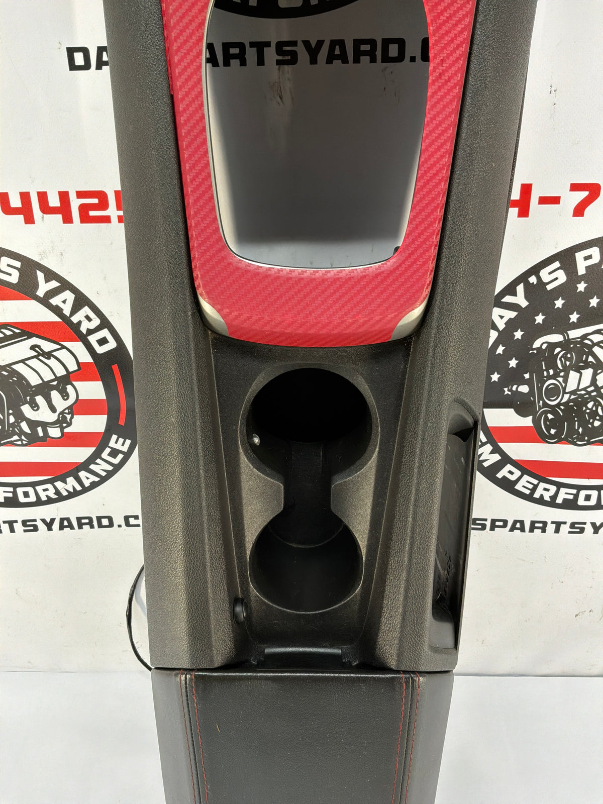 2013 Chevy Camaro ZL1 Center Console Arm Rest w/ Auxiliary Gauges OEM
