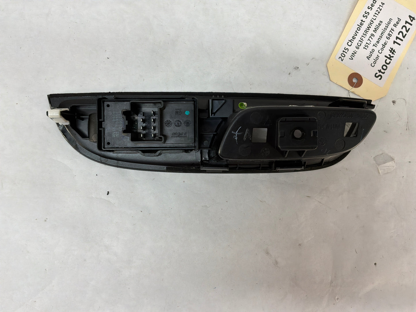 2015 Chevy SS Sedan LH Driver Rear Door Window Switch OEM