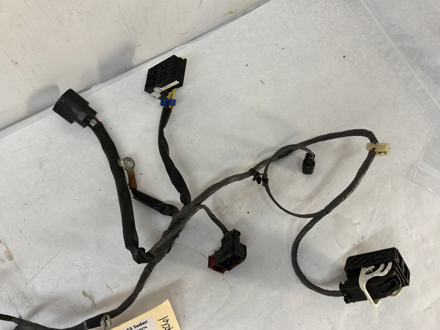 2017 Chevy SS Sedan Radiator Core Support Head Light Lamp Wire Wiring Harness OEM
