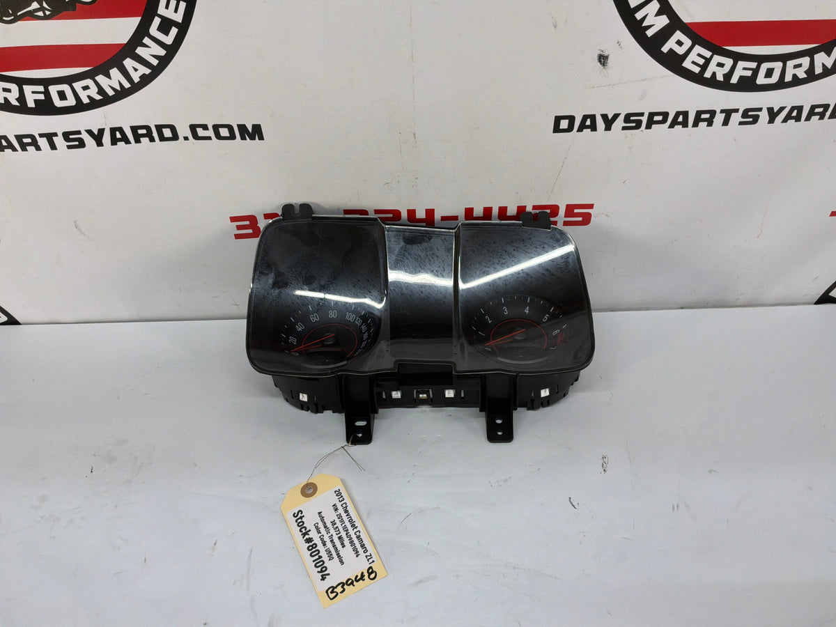 2013 Chevy Camaro ZL1 Speedometer Instrument Panel Gauge Cluster OEM 38k Miles