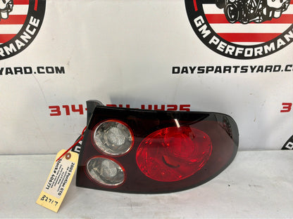 2005 Pontiac GTO RH Passenger Tail Light Taillight Lamp OEM