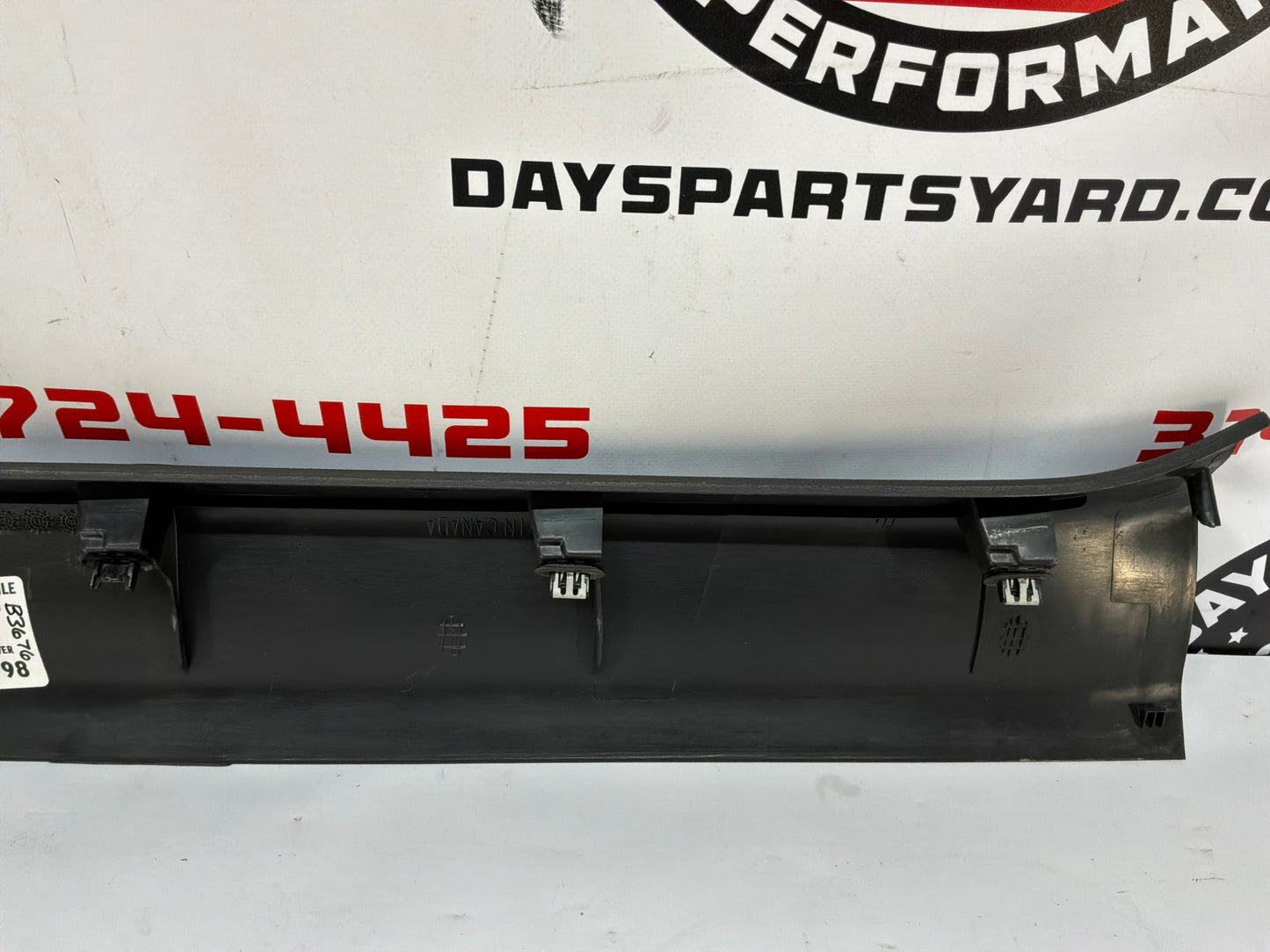 2015 Chevy Camaro SS 1LE LH Driver Door Sill Scuff Carpet Retainer Plate OEM