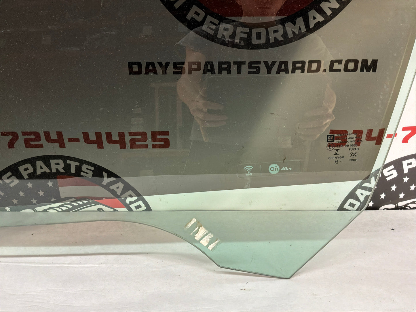 2014 Chevy SS Sedan LH Driver Front Door Window Glass OEM