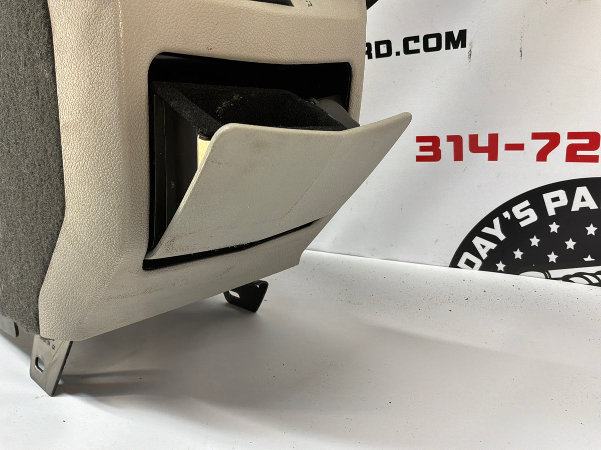 REPICTURE TAKE TRIM OFF AND PUT WITH B4531   2009 Cadillac CTS-V Center Console Armrest Gray Grey OEM - Day's Parts Yard
