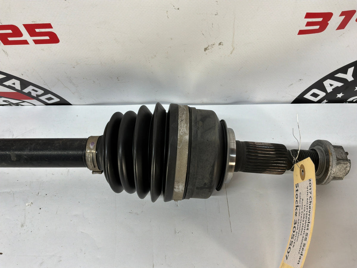 2017 Chevy SS Sedan LH Driver Rear CV Axle Half Shaft OEM