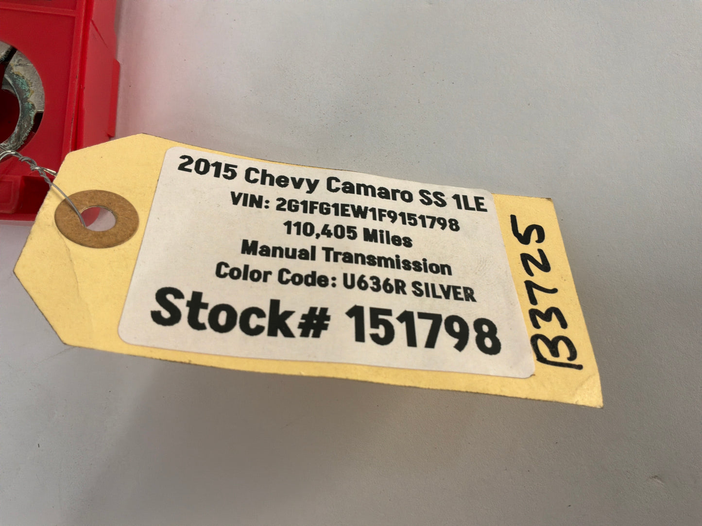 2015 Chevy Camaro SS 1LE Positive Battery Terminal Post Fuse OEM