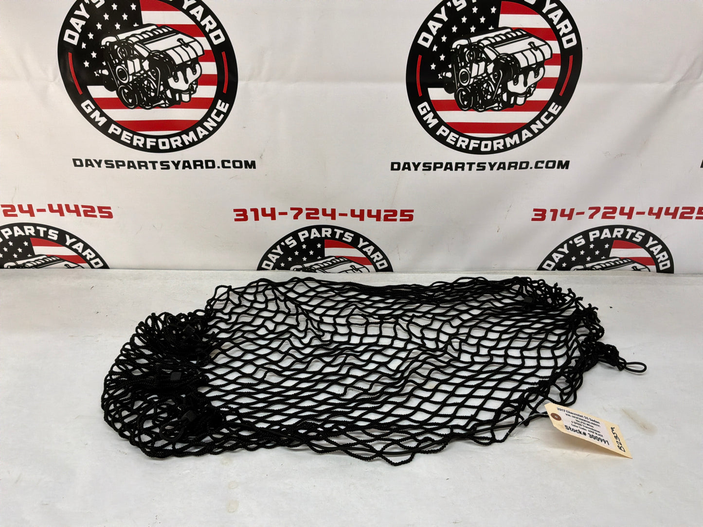 2017 Chevy SS Sedan Trunk Storage Cargo Net OEM
