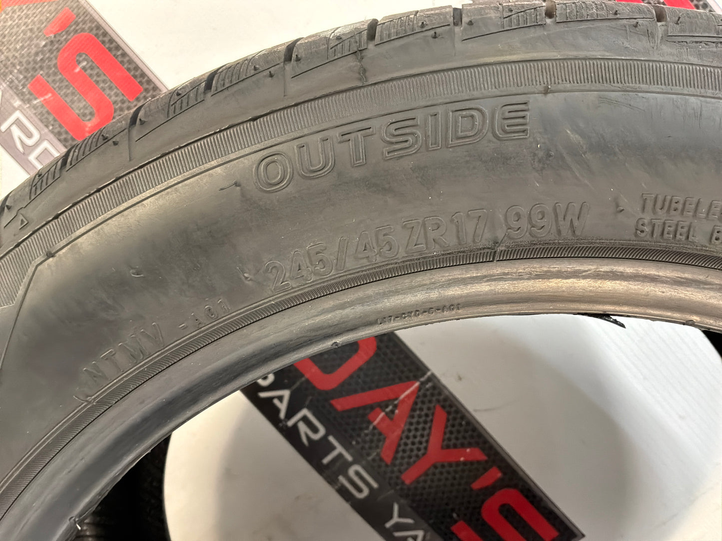 Nitto Motive Tire 245/45ZR17 - Day's Parts Yard