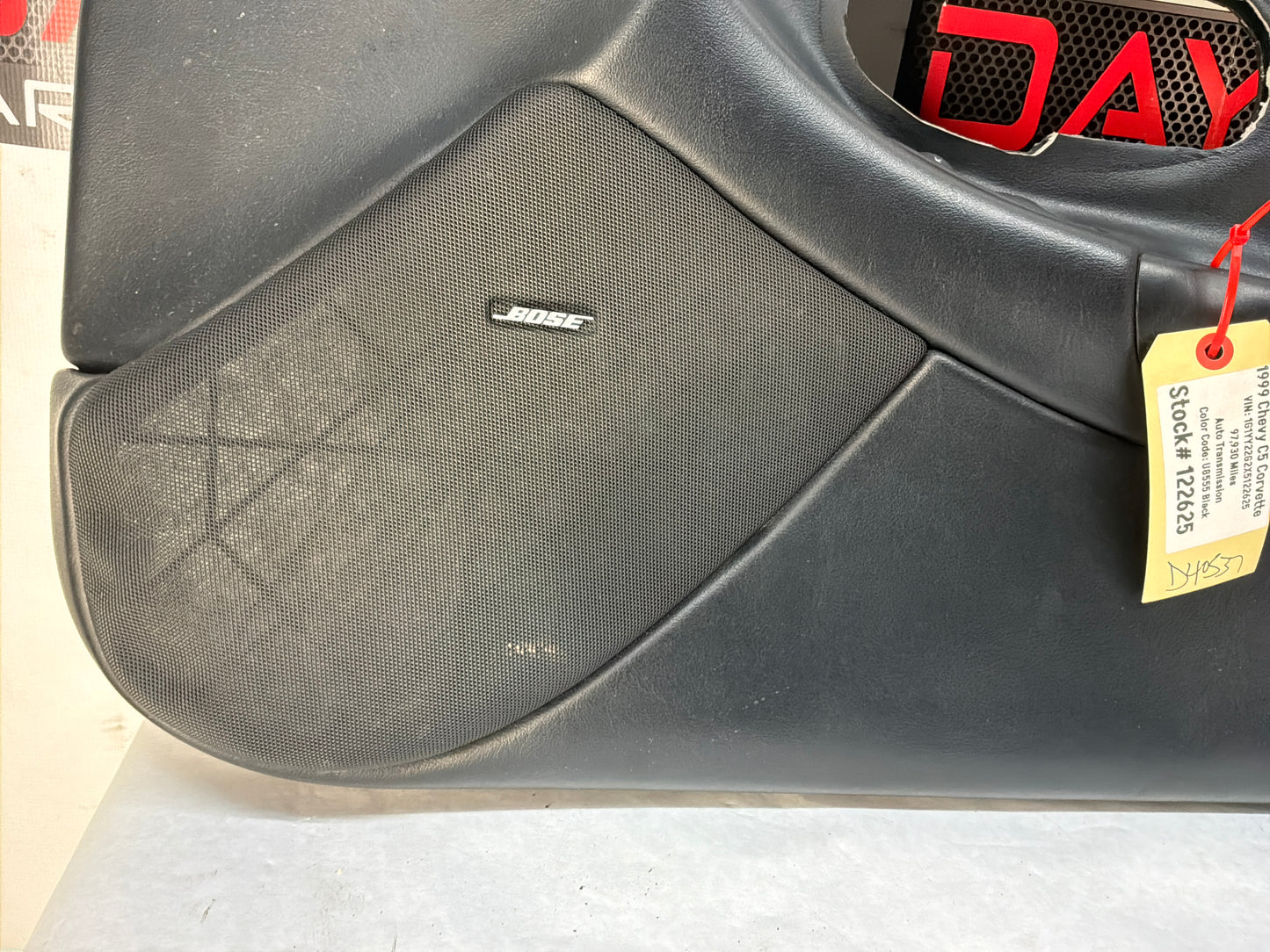 1999 Chevy C5 Corvette RH Passenger Front Interior Door Panel OEM