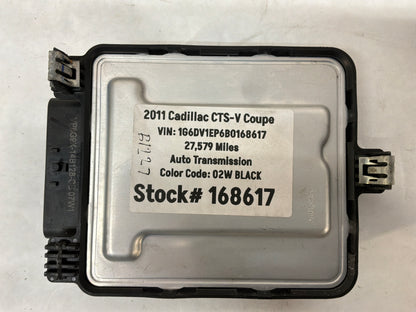 2011 Cadillac CTS-V Coupe Head Light Lamp Leveling Control Module OEM