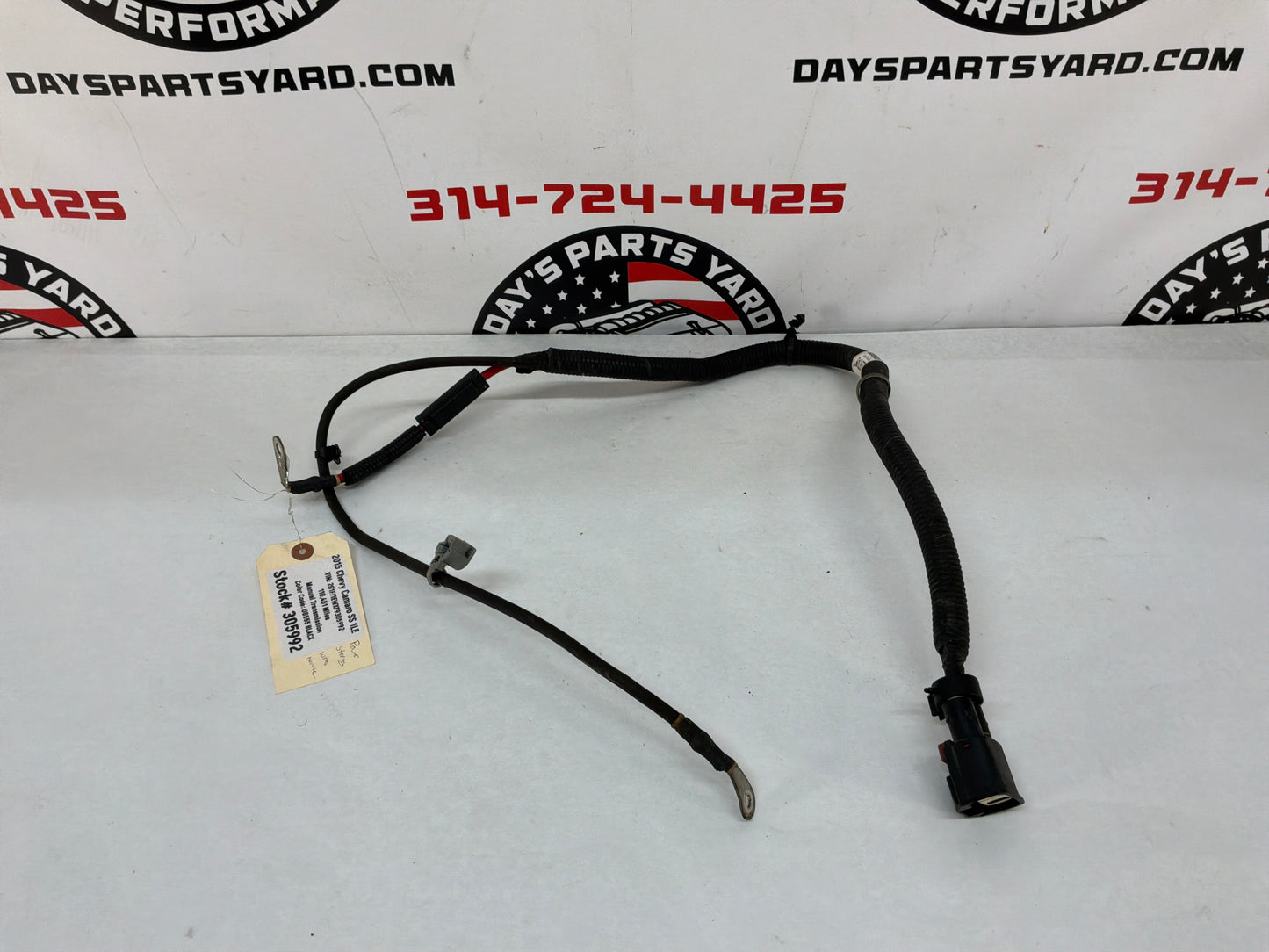 2015 Chevy Camaro SS 1LE Electric Power Steering Positive Negative Battery Wire Harness OEM