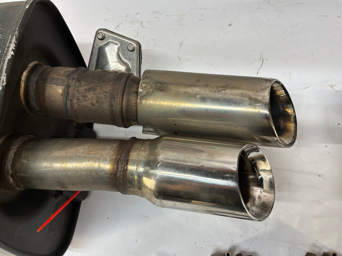 2017 Chevy SS Sedan Factory OEM Bi Mode RH & LH Exhaust Mufflers OEM