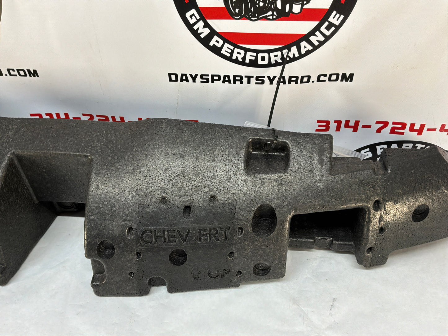 2007 C6 Corvette Convertible Front Bumper Impact Absorber Bar OEM