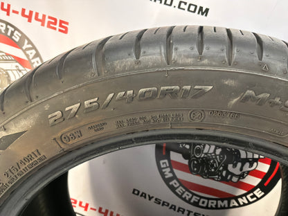 Zeon Cooper Tires 275/40/17 Set of 2