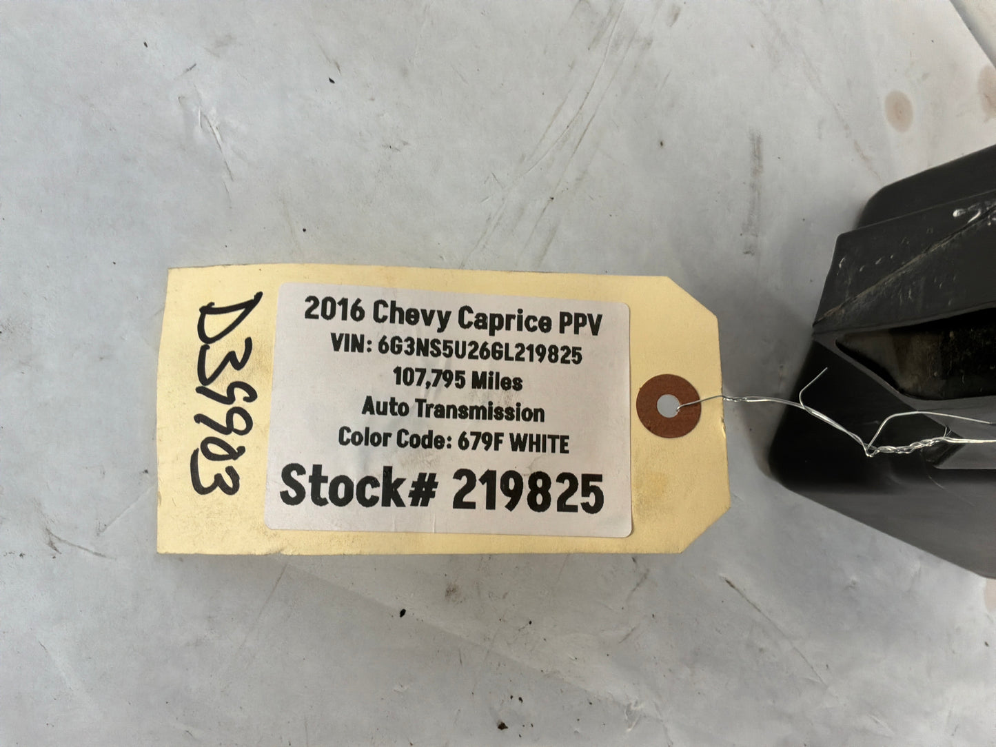 2016 Chevy Caprice PPV Coolant Recovery Reservoir Overflow Tank Bottle OEM