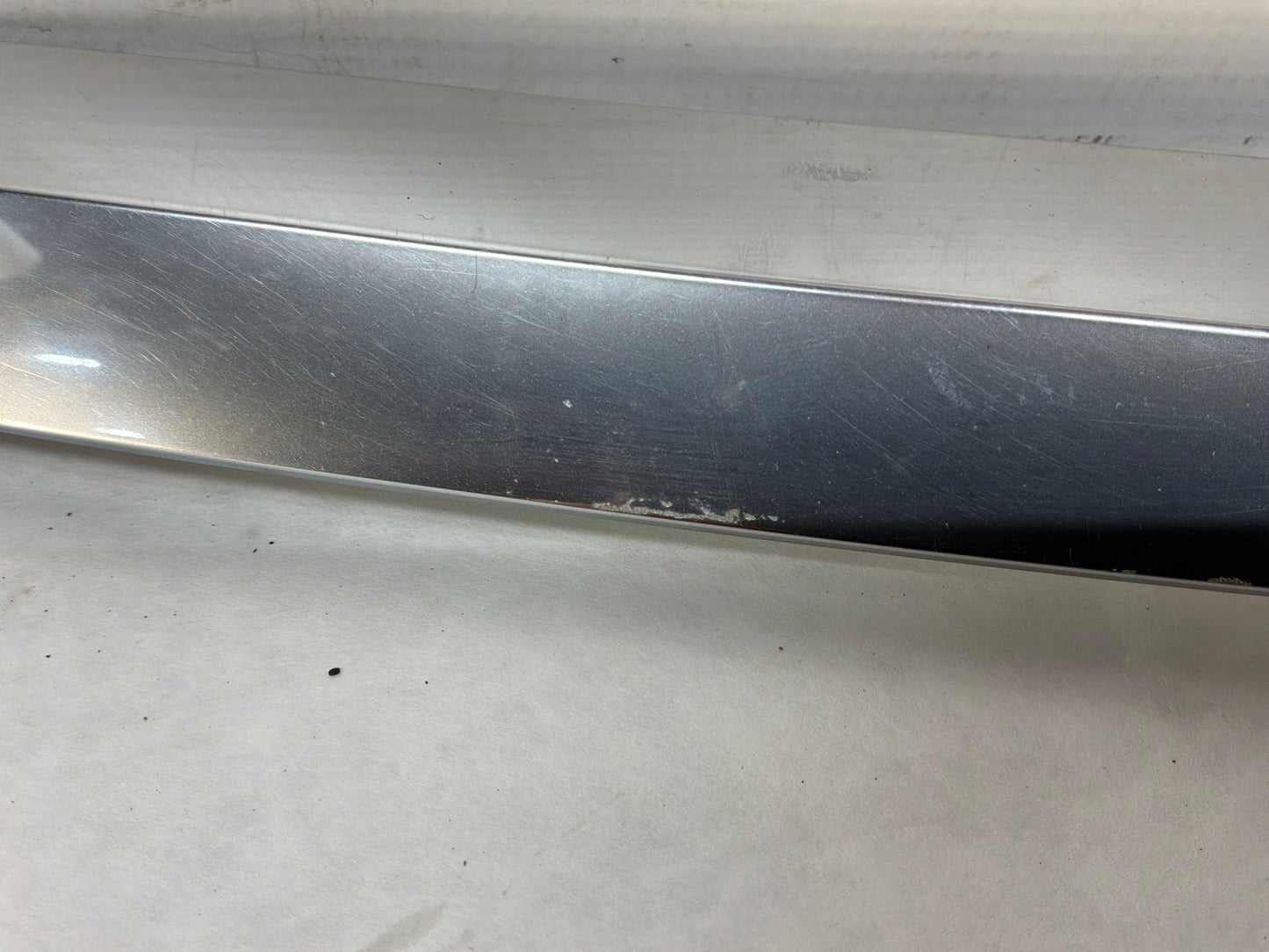 2016 Cadillac ATS-V Coupe Rear Bumper Fascia Center Upper Chrome Molding Trim OEM