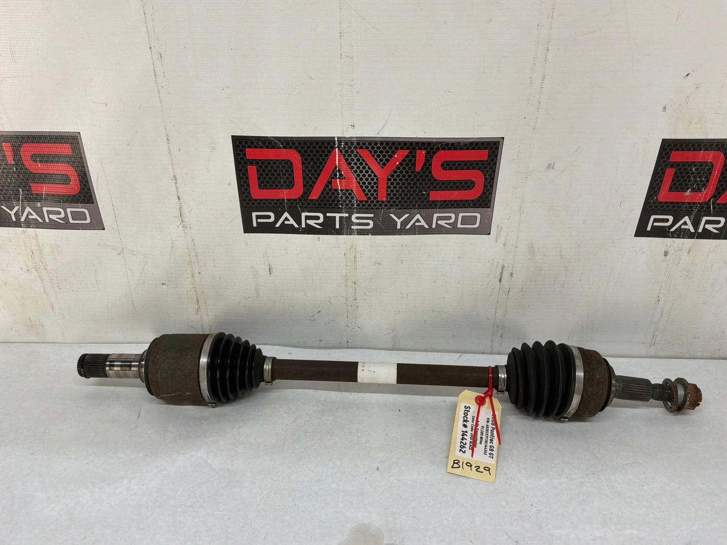 2008 Pontiac G8 RH Passenger Rear CV Axle Half Shaft OEM