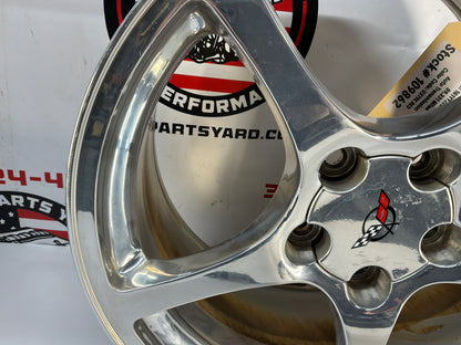 2002 Chevy C5 Corvette 17x8.5 18x9.5 Factory OEM Wheels Rims