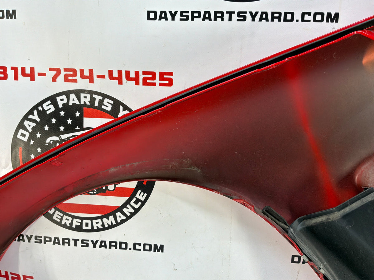 2002 Chevy C5 Corvette Convertible RH Passenger Front Fender Red OEM