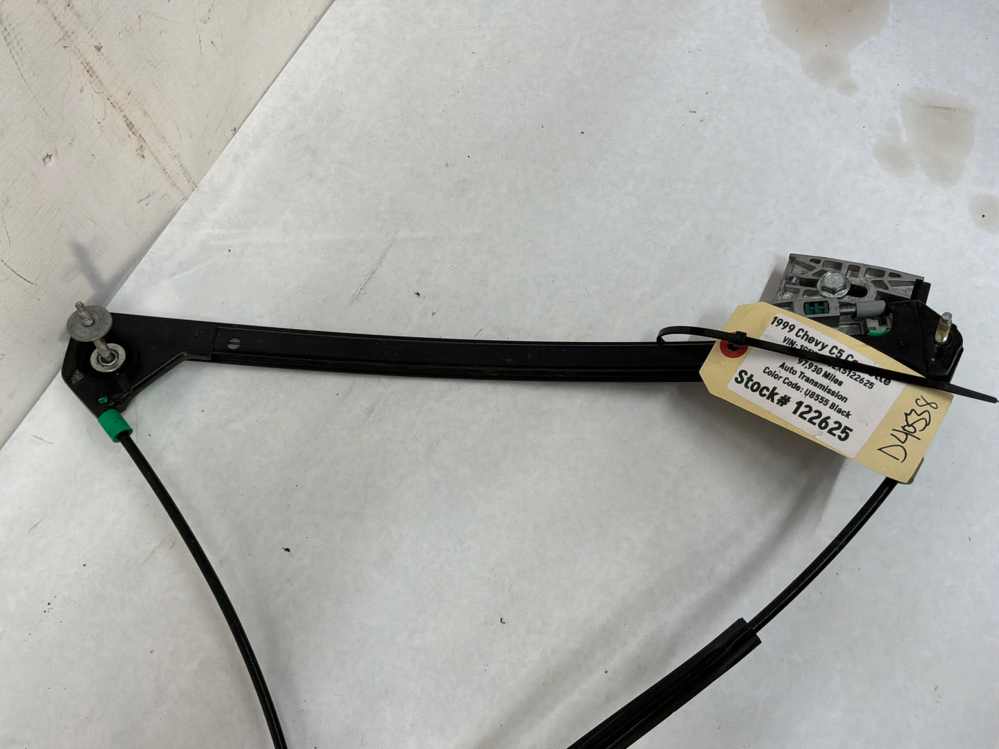 1999 Chevy C5 Corvette LH Driver Front Window Regulator w/ Motor OEM