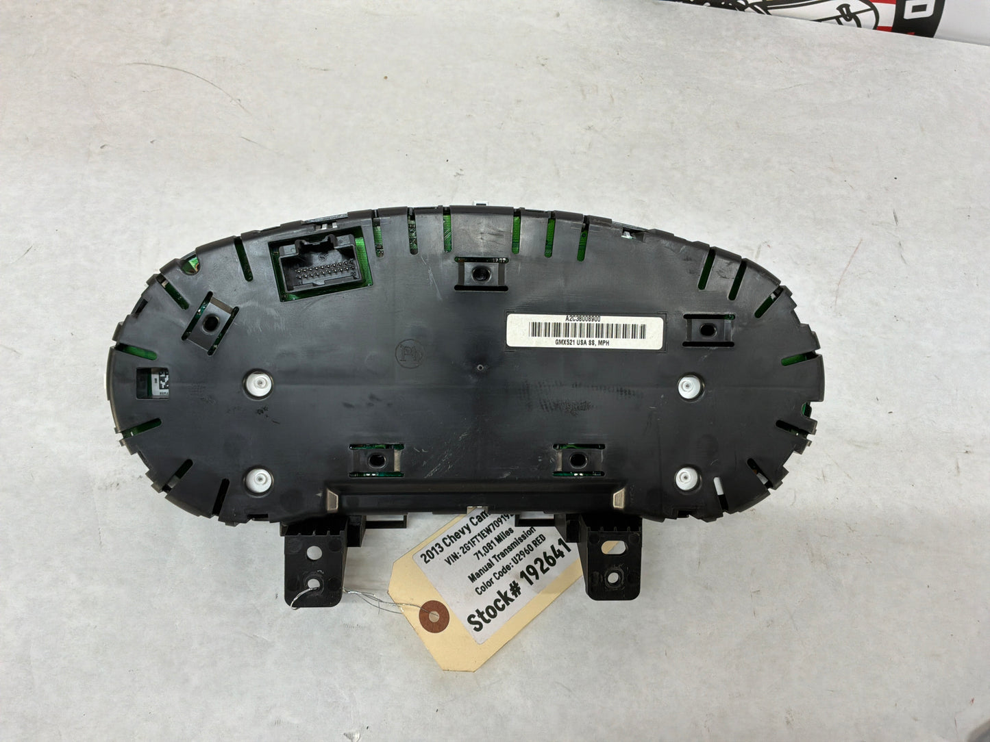 2013 Chevy Camaro 1LE Speedometer Instrument Gauge Cluster OEM
