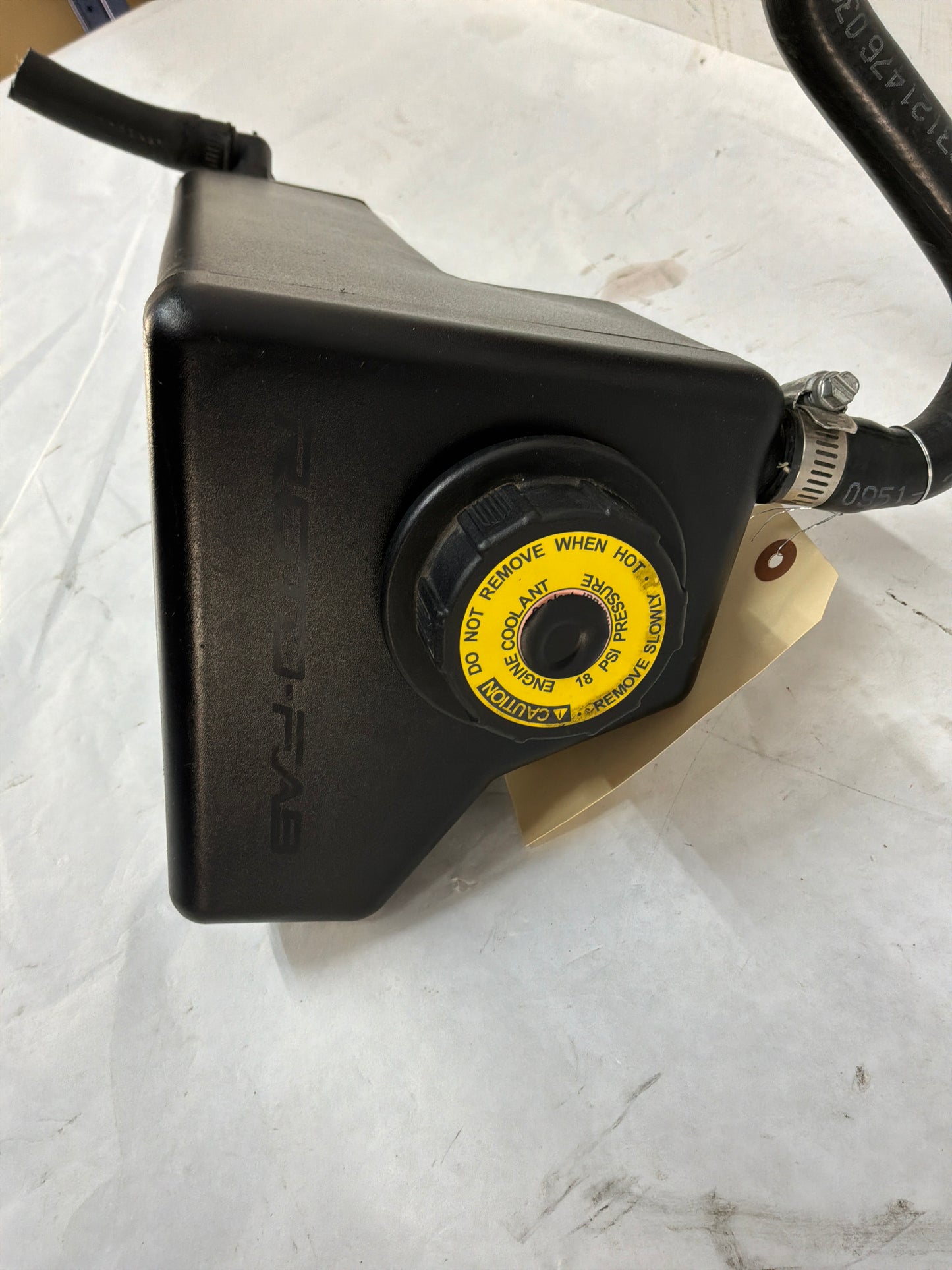 2013 Chevy Camaro ZL1 Roto Fab Relocation Coolant Reservoir Overflow Tank Bottle