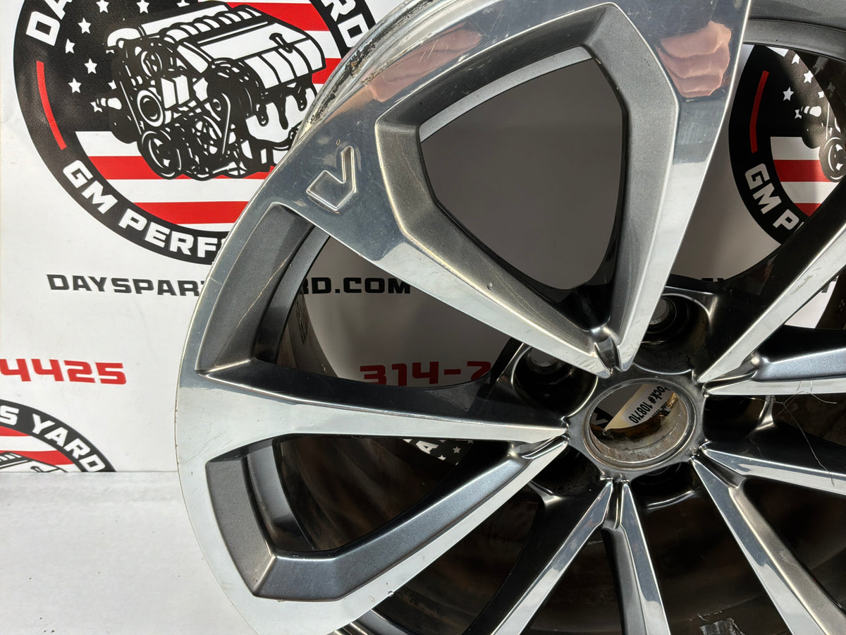2016 Cadillac CTS-V Factory OEM Rear Wheel Rim 19X10