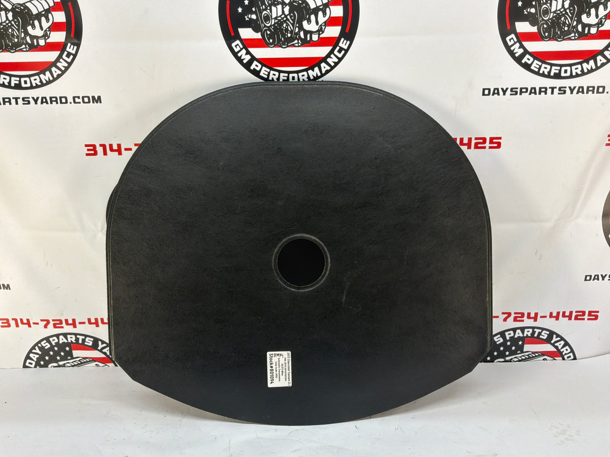 2013 Chevy Camaro ZL1 Hard Spare Tire Compartment Trunk Battery Stowage Cover OEM