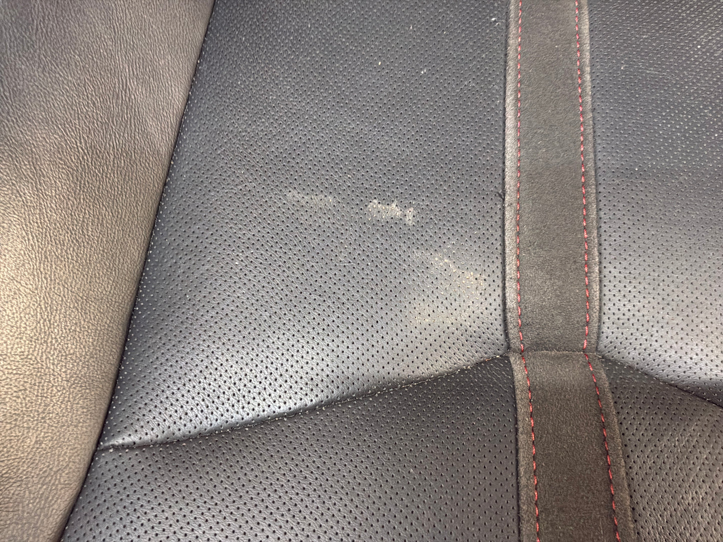 2017 Chevy SS Sedan RH Passenger Front Seat Black Leather Alcantara Suede OEM
