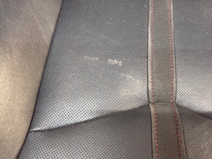 2017 Chevy SS Sedan RH Passenger Front Seat Black Leather Alcantara Suede OEM