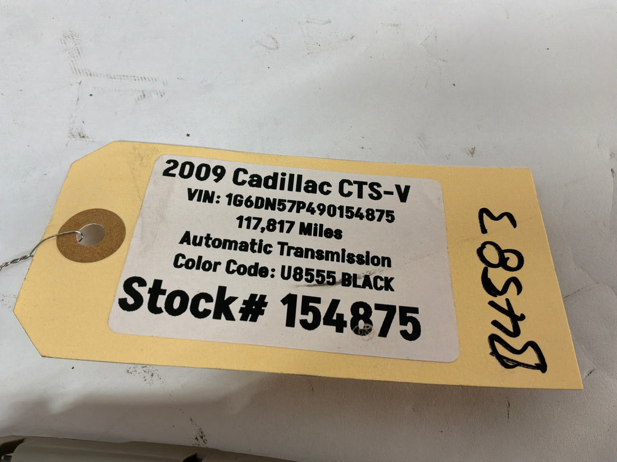 2009 Cadillac CTS-V LH Driver Dash Air Vent Grille w/ Switches OEM