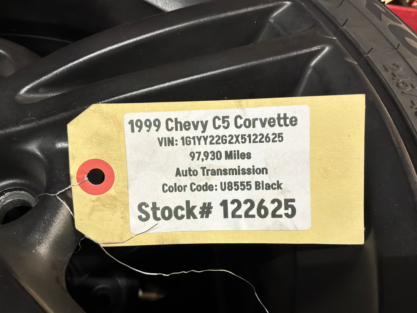 Chevy C6 Corvette Wheels and Tires 17x8.5 18x9.5 OEM