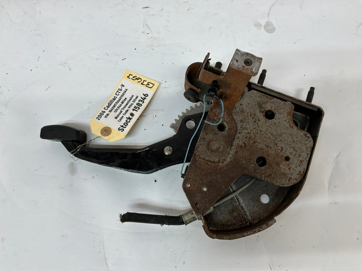 2006 Cadillac CTS-V Foot Brake Emergency E Parking Brake Pedal Assembly OEM